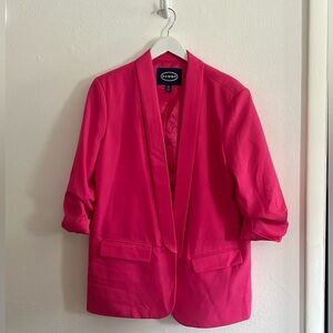 Scoop Hot Pink Blazer